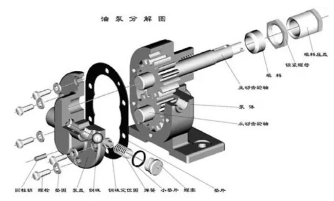 油泵分解圖